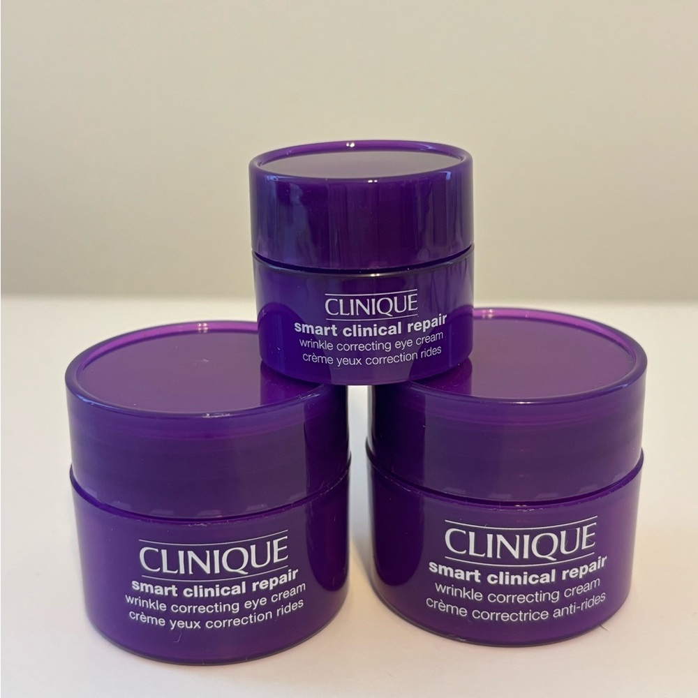 Clinique Smart Clinical Repair Wrinkle Correcting Eye Cream - Purple